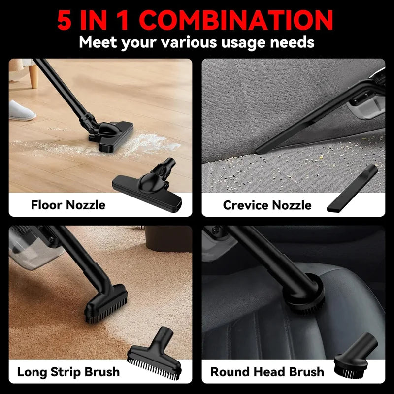 Electric Goddess Cordless Brushless Handheld Vacuum Cleaner Floor/Carpet/Car/Pet Hair Cleaning Air Tool For Milwaukee Battery ﻿ - Electryx