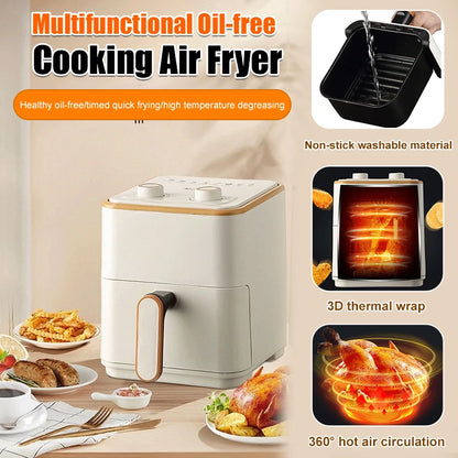 Home Smart Air Fryer Large Capacity Multifunctional Electric Fryer French Fry Machine Cooking Electric Oven Oven - Electryx