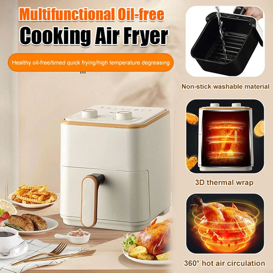 Home Smart Air Fryer Large Capacity Multifunctional Electric Fryer French Fry Machine Cooking Electric Oven Oven - Electryx