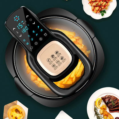 Multifunctional Home Air Fryer Without Oil Intelligence 6L Oven 220V 1100W LED Touch Panel Temperature Control Visual Air Frying - Electryx