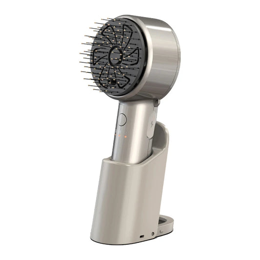 Electric Scalp Massage Comb Essential Oil Atomization Hair Care Spray Vibration Massage Hair Brush Hair Growth Anti Los - Electryx