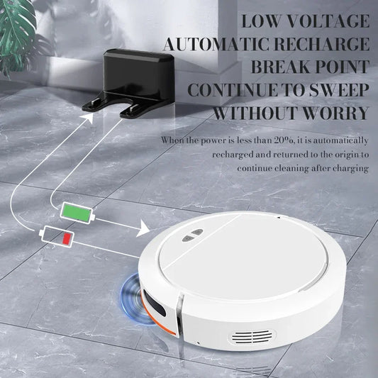 OB16 Pro 4000Pa Automatic Recharge Intelligent Sweeping Robot With Voice APP Control Fully Automatic Sweeping Suction Dragging - Electryx