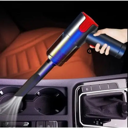 (FST-GZ-023/FST-GZ-024) Red/Silver Wired Handheld Mini Desktop Vacuum Cleaner Portable for Home and Car Use - Electryx
