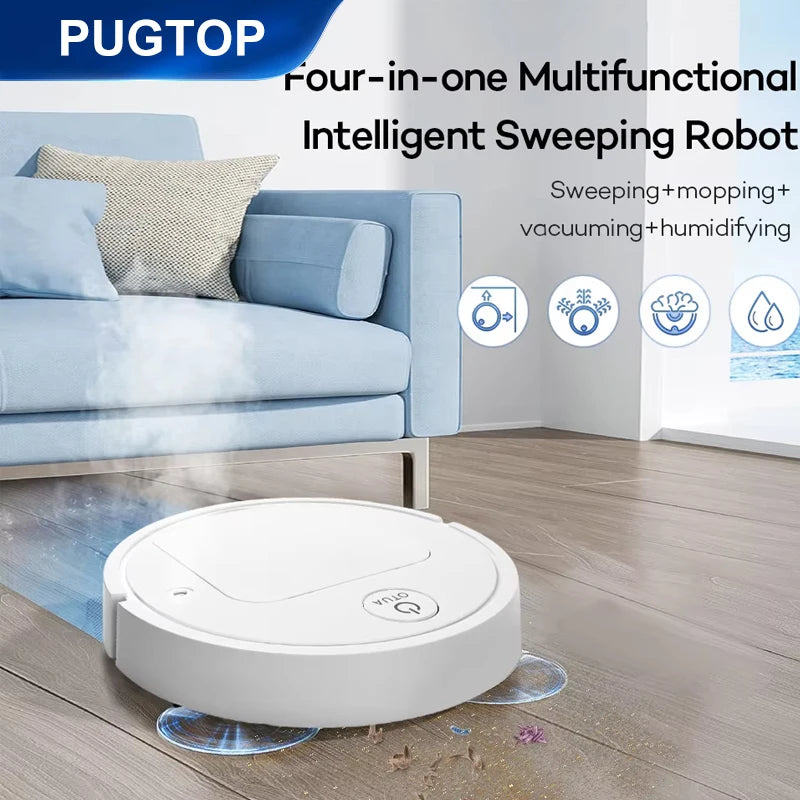 New 5-in-1 sweeping robot mopping and vacuuming strong clean air purification intelligent robot household appliances - Electryx
