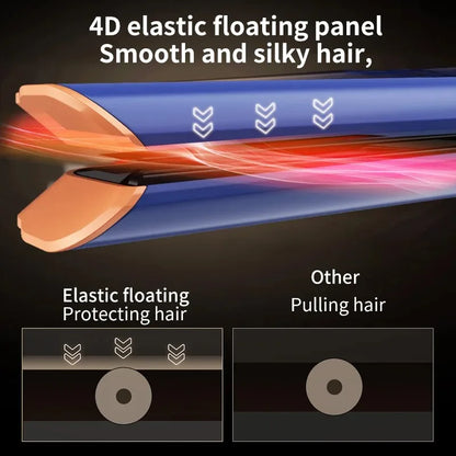 Airstrait Hair Straightener Hair Dryer Negative Ion Hair Styler Long-Lasting Styling Tool Negative Ions Mutli-Styler Blow Dryer - Electryx