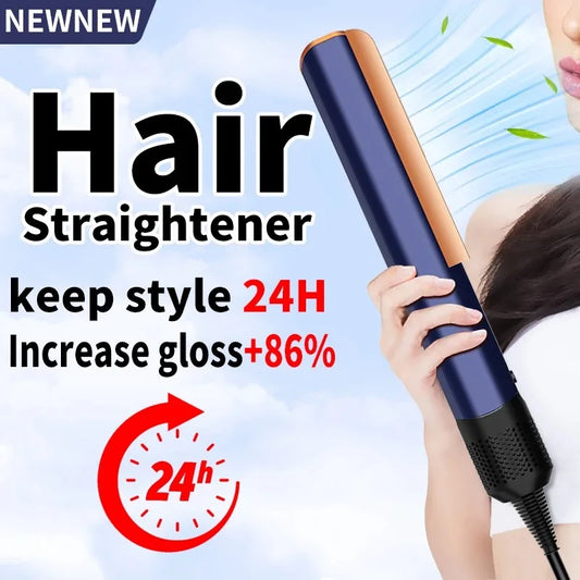Airstrait Hair Straightener Hair Dryer Negative Ion Hair Styler Long-Lasting Styling Tool Negative Ions Mutli-Styler Blow Dryer - Electryx