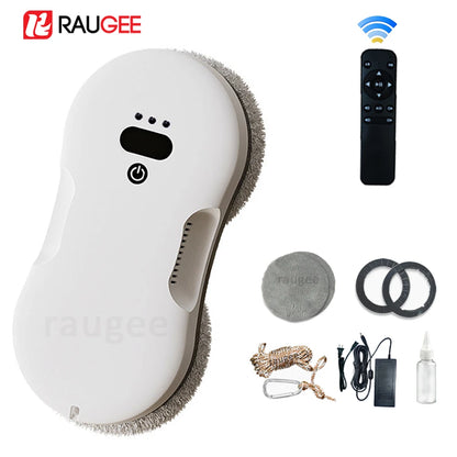 Window Cleaning Robot Intelligent Window Glasses Washer Robot With Remote Control Electric Magnetic Window Vacuum Cleaner - Electryx