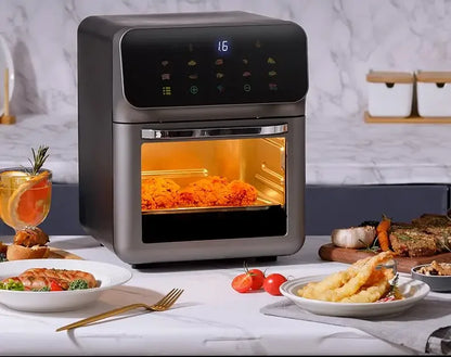 220V Amoi Air Fryer Upgraded Smart Large Capacity Oil Free Automatic No Flip Air Fryer AG - Electryx