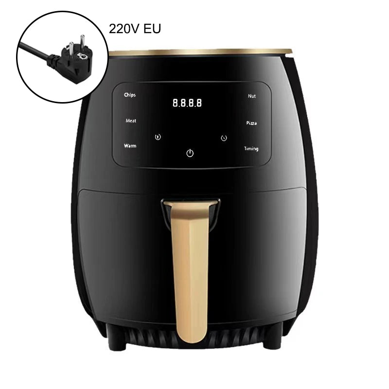 6L Air fryer Multi-functional intelligent touch screen oven Large capacity Electro mechanical  deep fryer for home  airfryer - Electryx