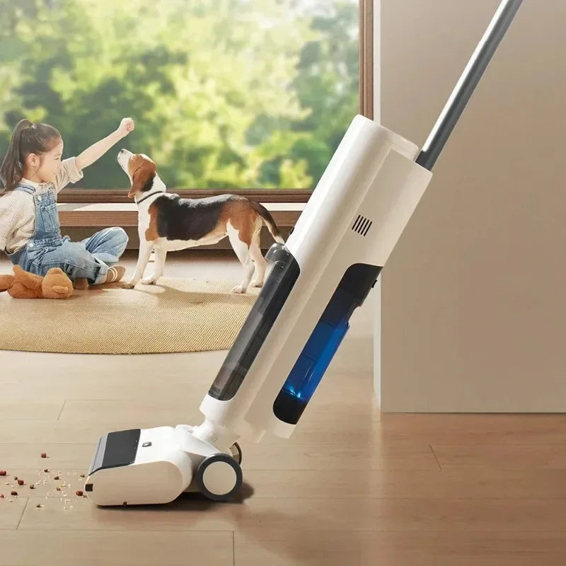 XIAOMI MIJIA Wireless  Floor Washer 4C Wet and Dry Vacuum Cleaner for Home Self Cleaning Crawler Roller Brush Mopping - Electryx