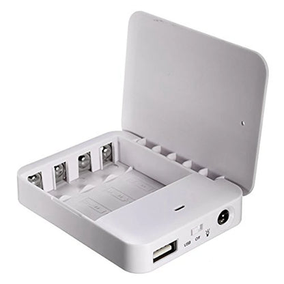 Portable USB Power Bank Charger Battery External Packing Box Battery Battery Charger Emergency Charger Charger 4X AA For Iphone - Electryx