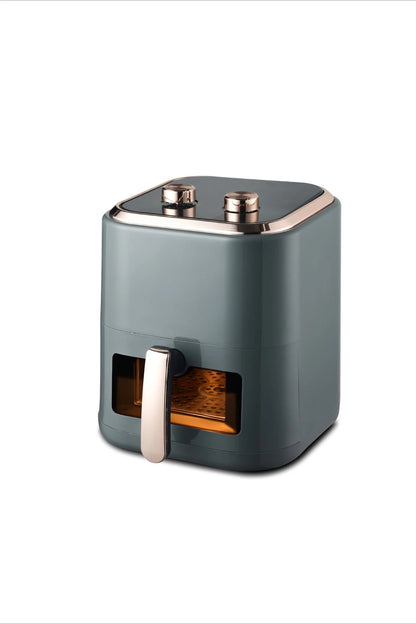 Visual Air Fryer, Large-capacity Household, Barbecue Oven, Multi-functional Integrated Electric Fryer Without Oil Fume - Electryx
