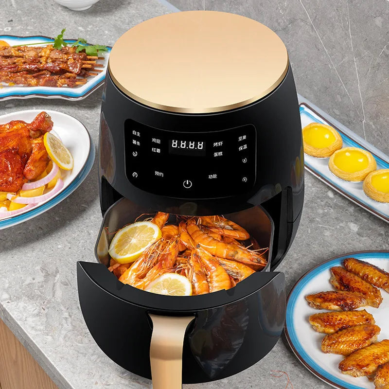 6L Air fryer Multi-functional intelligent touch screen oven Large capacity Electro mechanical  deep fryer for home  airfryer - Electryx