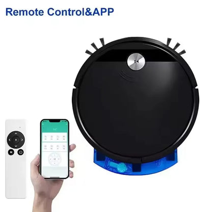 New Wireless Smart Vacuum Cleaner App Control Wet And Dry Floor Sweep 2800PA Suction Super Quiet Mopping Machine Cleaning Robot - Electryx