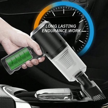Aspiradora combinada de succión y soplado integrada 3 en 1, aspiradora doméstica con carga USB para coche pequeño - Electryx