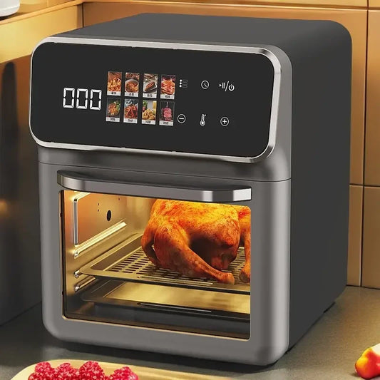 220V Amoi Air Fryer Upgraded Smart Large Capacity Oil Free Automatic No Flip Air Fryer AG - Electryx