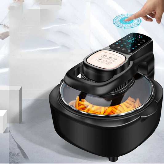 Multifunctional Home Air Fryer Without Oil Intelligence 6L Oven 220V 1100W LED Touch Panel Temperature Control Visual Air Frying - Electryx