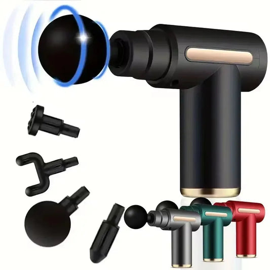 2025 fascia gun muscle relaxation massager electric vibration massage gun professional grade neck mask gun - Electryx