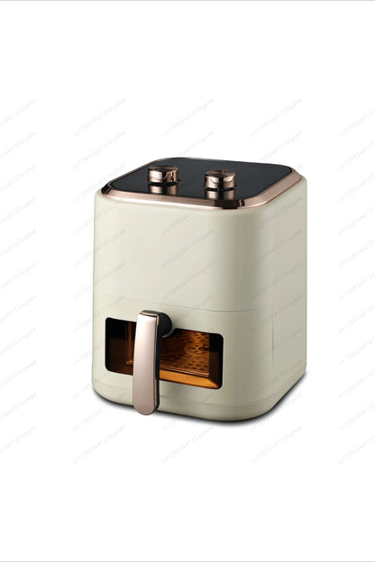 Visual Air Fryer, Large-capacity Household, Barbecue Oven, Multi-functional Integrated Electric Fryer Without Oil Fume - Electryx