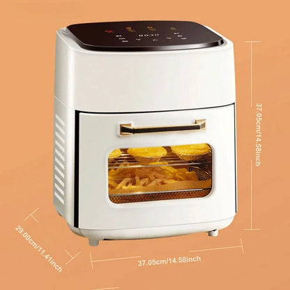 15L Large Electric Air Fryer, Smart Household Oven,Multi-function Convection Oven Deep Fryer Without Oil, 6 Cooking Modes - Electryx