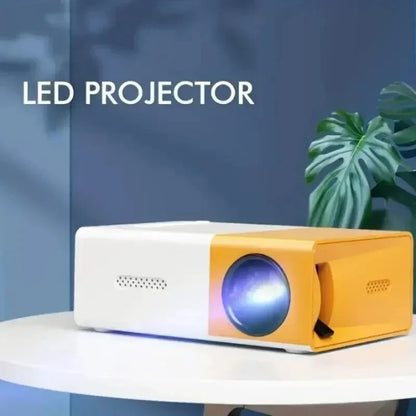 YG300 Projector Smart Home Theater HD Projector Portable Projector Mini Projector Mobile Phone Projection 1080 Outdoor Projecton - Electryx