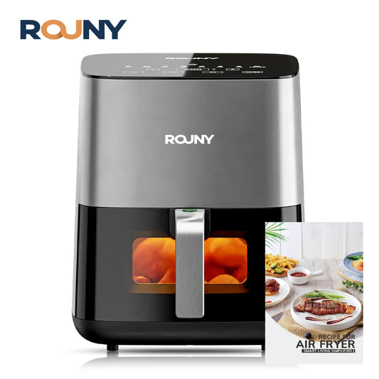 5L Air Fryer, Electric Hot fryer Oven Oilless Cooker with Touch Control & Nonstick Basket & Visible Window, Family Size - Electryx