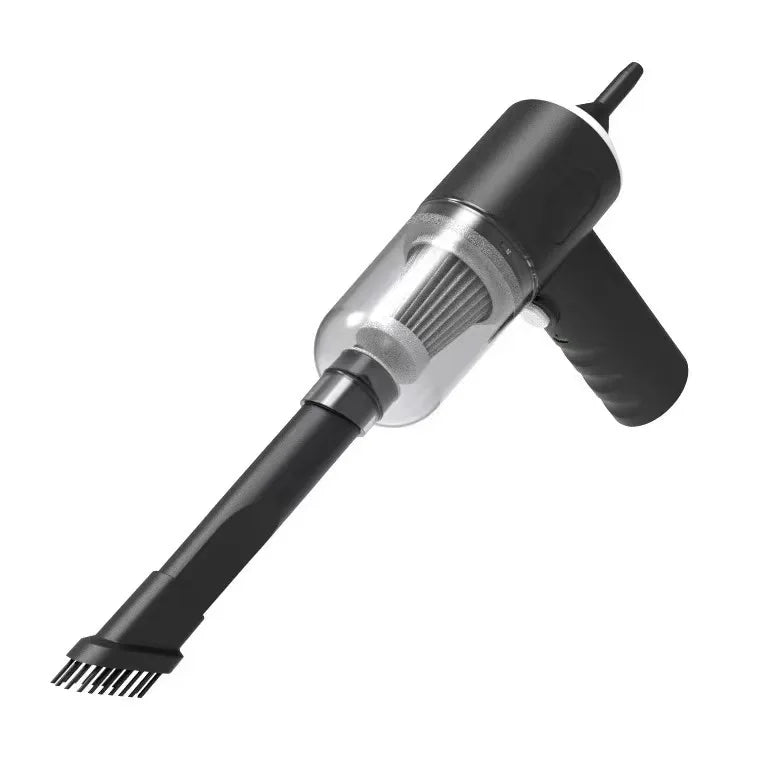 3 In1 Car Vacuum Cleaner Strong Suction Power Mini Cleaning Machines Dual Use Wireless Handheld Air Blower Cleanings Air Duster - Electryx