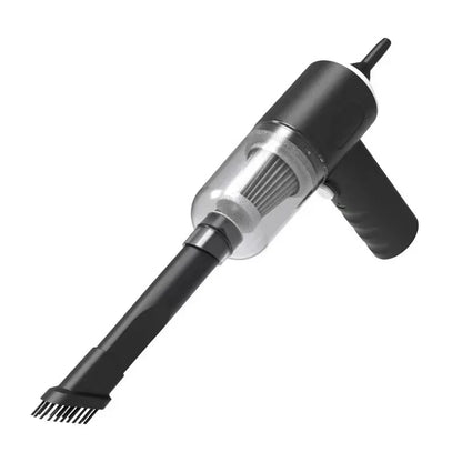 3 In1 Car Vacuum Cleaner Strong Suction Power Mini Cleaning Machines Dual Use Wireless Handheld Air Blower Cleanings Air Duster - Electryx
