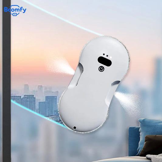 UPS Robotic Window Cleaner Intelligent Bidirectional Water Spray Window Washer Robot with Remote Control Glass Cleaning Robot - Electryx