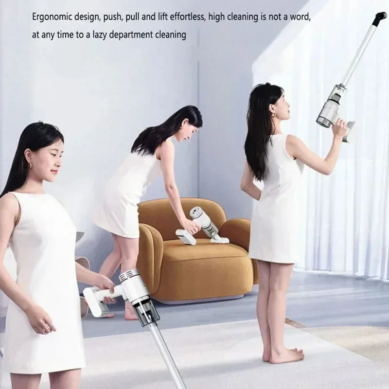 Xiomi 95000Pa Wireless Handheld Vacuum Cleaner Car Use Large Suction and Cordless Portable Cleaning Robot Home Vacuum Cleaner - Electryx