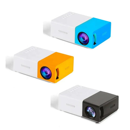 YG300 Mini Projector Portable Projector Wifi Smart 1280 720P Full HD Office Home Theater Video Mini Projector Mobile Projection - Electryx
