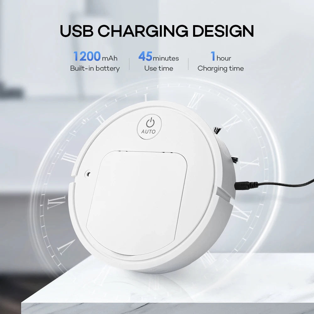 New 5-in-1 sweeping robot mopping and vacuuming strong clean air purification intelligent robot household appliances - Electryx