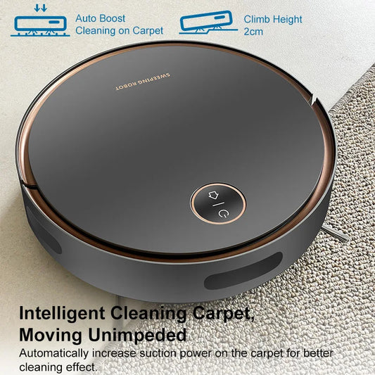 New Sweeper Sweeping 3 In 1 Smart Sweeping Robot and Vacuuming Wireless Vacuum Cleaner Sweeping Robots For Home Use - Electryx