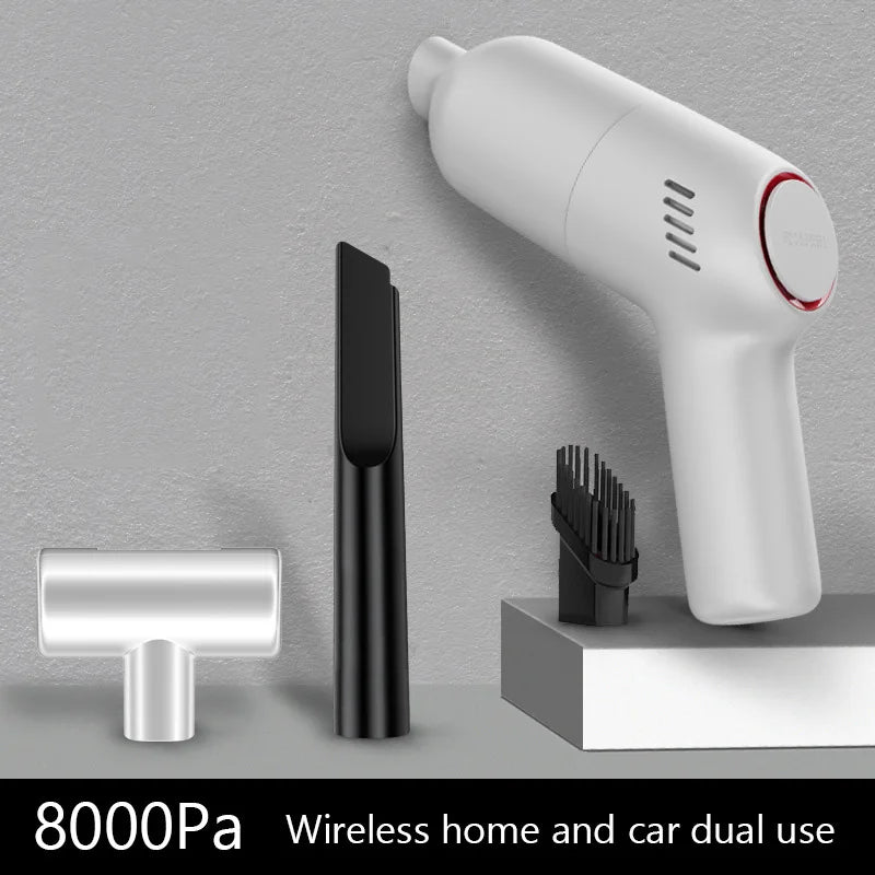 Portable Car Vacuum Cleaner For Machine Home Appliance Wireless Vacuum Cleaner For Home 8000Pa Strong Suction Car Products - Electryx
