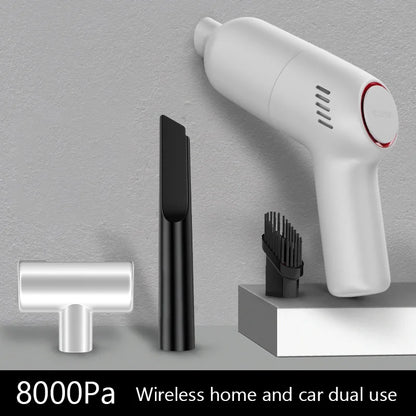 Portable Car Vacuum Cleaner For Machine Home Appliance Wireless Vacuum Cleaner For Home 8000Pa Strong Suction Car Products - Electryx