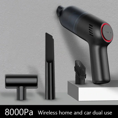 Portable Car Vacuum Cleaner For Machine Home Appliance Wireless Vacuum Cleaner For Home 8000Pa Strong Suction Car Products - Electryx