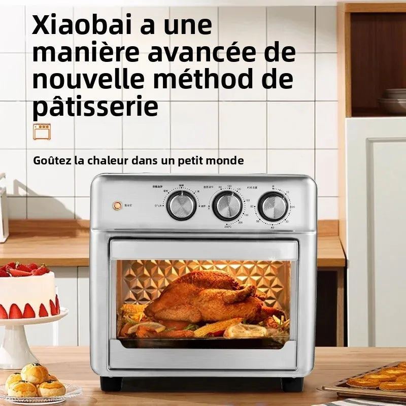 Smart air fryer oven 26L 13L Large Capacity Electric Air Fryers Visible Window Household Kitchen Deep Fryer without Oil EU 220V - Electryx