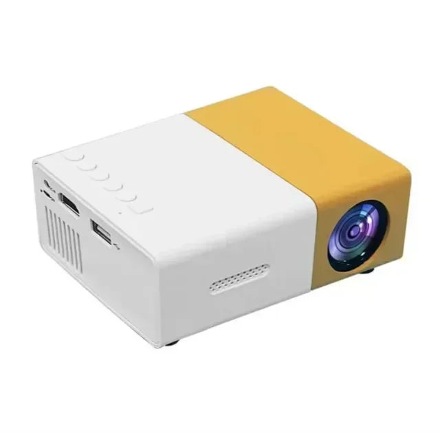 YG300 MINI Projector Portable Home Theater Smart TV Laser Beamer 3D Cinema LED Videoprojector for 4k 1080P Movie Via HD Port - Electryx