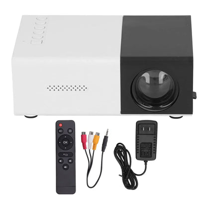 Proyector inteligente HD para cine en casa, miniproyector portátil para teléfono móvil, proyección para exteriores, YG300, 1080 - Electryx