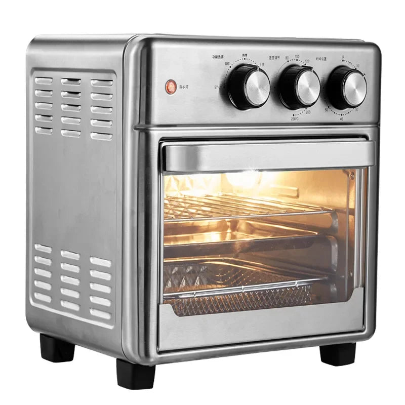 Smart air fryer oven 26L 13L Large Capacity Electric Air Fryers Visible Window Household Kitchen Deep Fryer without Oil EU 220V - Electryx