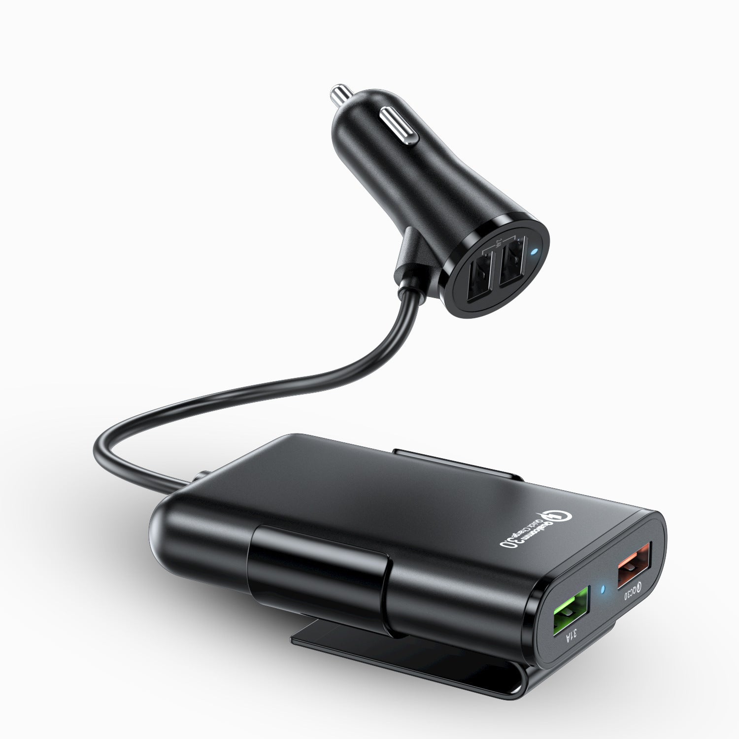 Four-port Charger Fast Car Charger Fast Charge - Electryx