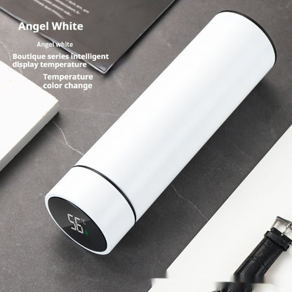 Smart Temperature Display High-grade Insulated Bottle Portable Large Capacity - Electryx