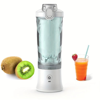 Portable Blender 600ML Electric Juicer Fruit Mixers 4000mAh USB Rechargeable Smoothie Mini Blender Personal Juicer Colorf - Electryx