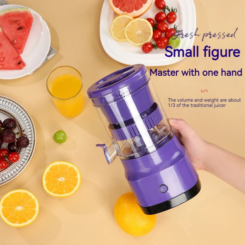 Electric Orange Juicer Lemon Juicer Squeezer Usb Rechargeable Citrus Juicer Machines Usb Rechargeable Portable Blender Kitchen Gadgets - Electryx