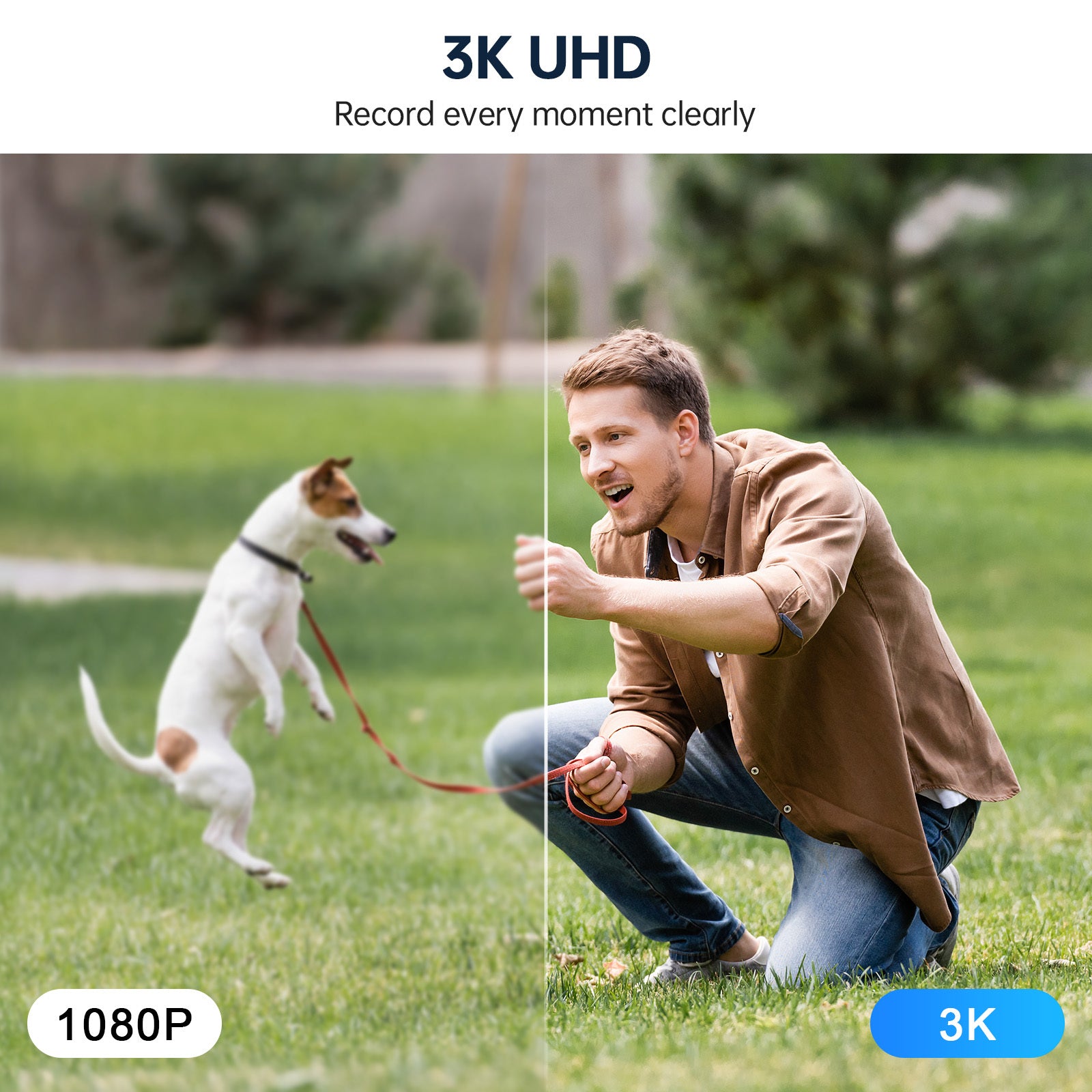 Caméra Wi-Fi Solaire 2K – Batterie 5000mAh, vision nocturne & détection humaine - Electryx