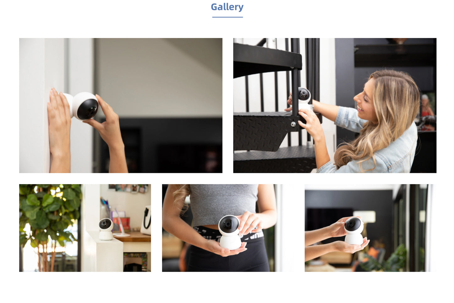Caméra Wi-Fi IMILAB A1 – 2K HD, vision 360° & détection intelligente - Electryx