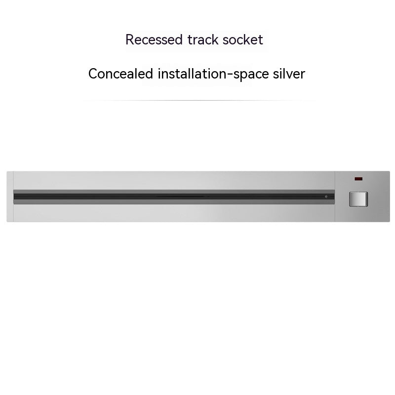 Concealed Wall Socket Electrical Rail For Kitchen - Electryx