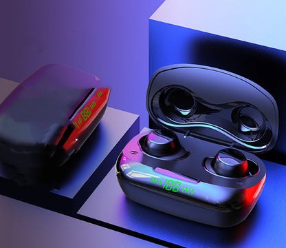 Bluetooth Headset Sports To Work Earbuds Running Binaural - Electryx